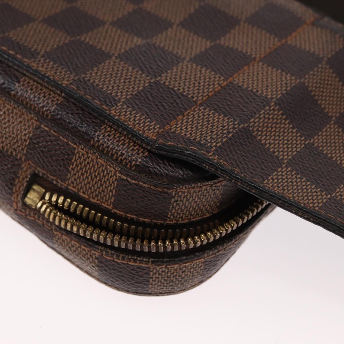 Louis Vuitton LOUIS VUITTON Damier Ebene Geronimos Shoulder Bag N51994 LV Authentic 164331