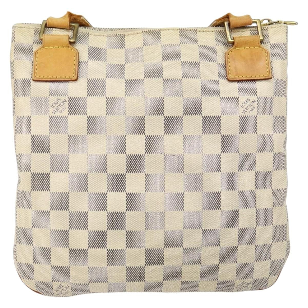 Louis Vuitton LOUIS VUITTON Damier Azur Pochette Bosphore Shoulder Bag N51112 LV Authentic BA7009