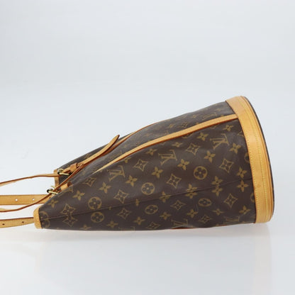 Louis Vuitton LOUIS VUITTON Monogram Bucket GM Shoulder Bag M42236 LV Authentic 156566