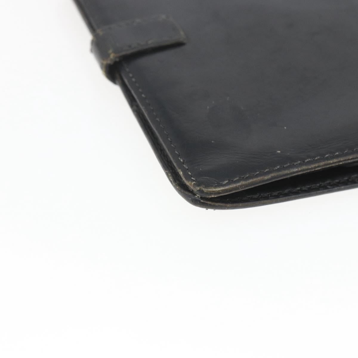 Hermès Hermès HERMES Saumur Diane Wallet Leather Black Authentic bs32957 Bag