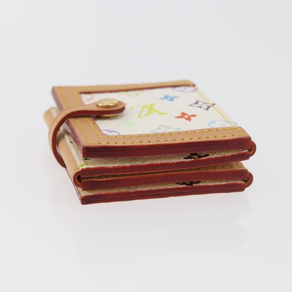 Louis Vuitton LOUIS VUITTON Multicolor Porto Photo 4 Vole Photo Case White M58005 Authentic BAZ610V Bag