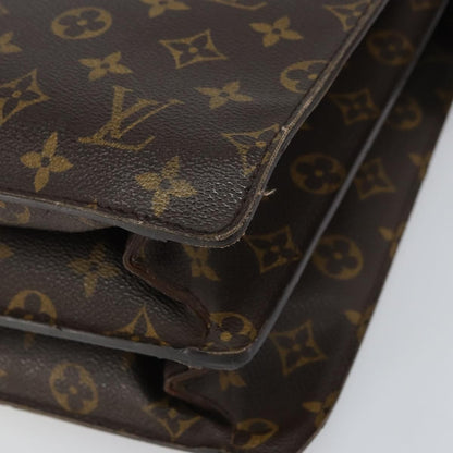 Louis Vuitton LOUIS VUITTON Monogram Serviette Fermoir Business Bag M53305 LV Authentic bs32001