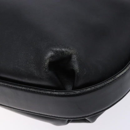 Givenchy GIVENCHY Shoulder Bag Leather Black Gold Authentic bs28533