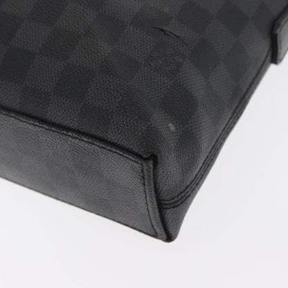 Louis Vuitton LOUIS VUITTON Damier Graphite Porte Documents Jules Bag 2way N48224 Authentic ka1086