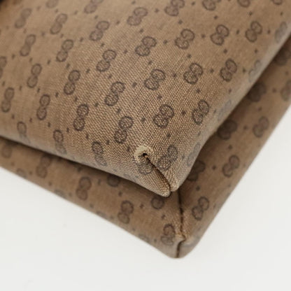 Gucci GUCCI Micro GG Supreme Shoulder Bag PVC Beige Gold 49 007 5548 Authentic th5401
