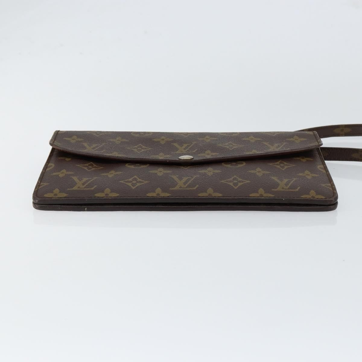 Louis Vuitton LOUIS VUITTON Monogram Double Rabat Shoulder Bag M51815 LV Authentic yk19818