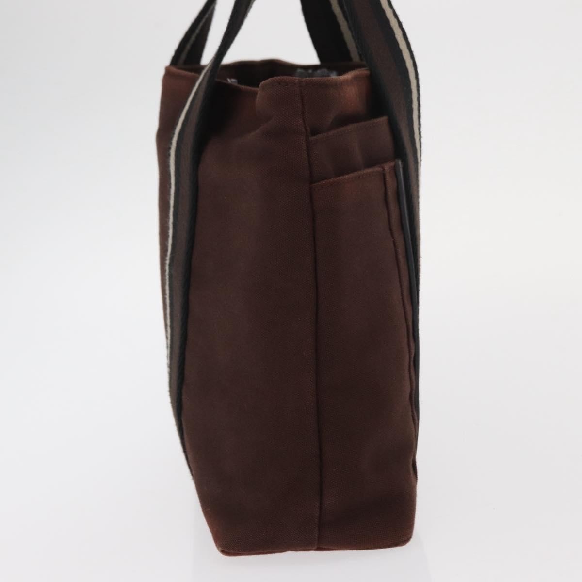 Hermès Hermès HERMES Toroca Horizontal PM Hand Bag Canvas Brown Authentic bs31853