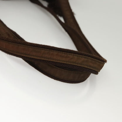 Prada PRADA Tote Bag Nylon Brown Authentic th5852