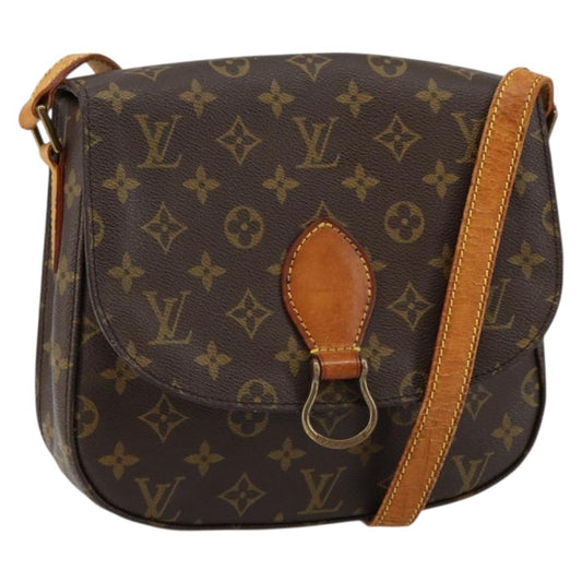 Louis Vuitton LOUIS VUITTON Monogram Saint Cloud GM Shoulder Bag M51242 LV Authentic bs30024