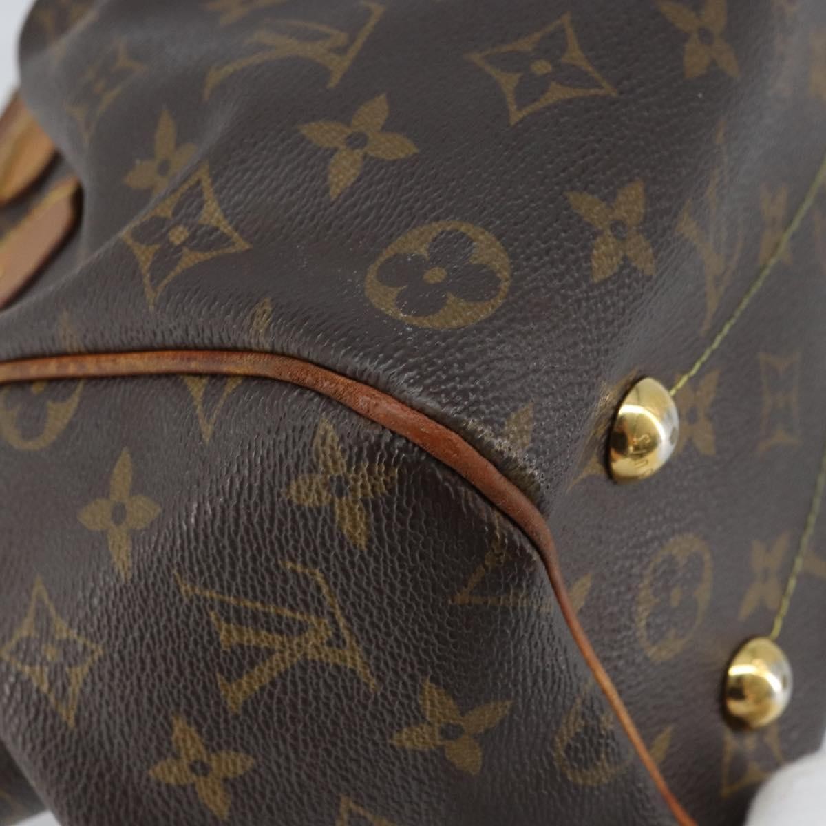 Louis Vuitton LOUIS VUITTON Monogram Tivoli PM Hand Bag M40143 LV Authentic LNZ153