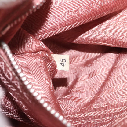 Prada PRADA Shoulder Bag Nylon Beige Authentic EC614