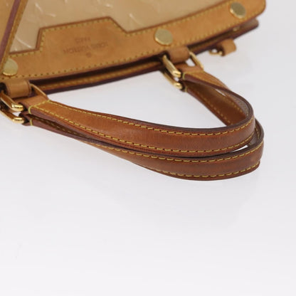 Louis Vuitton LOUIS VUITTON Monogram Vernis Blair MM Hand Bag Rose Velur M91588 Authentic BA10196