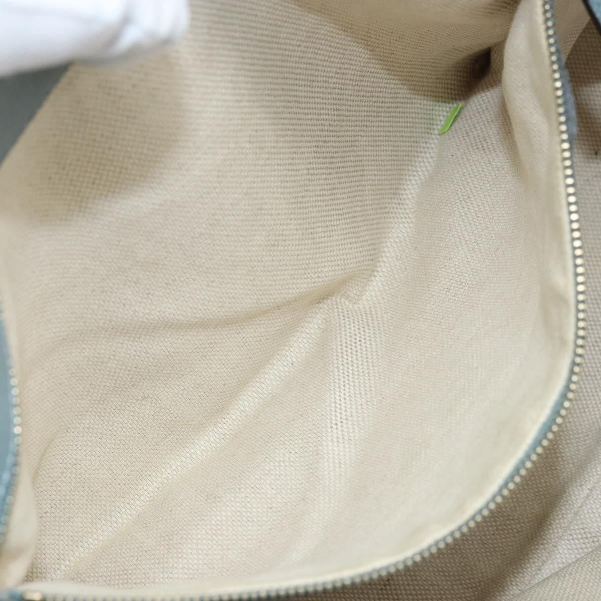 Gucci GUCCI Bamboo Flora Tote Bag Canvas Multicolor Gold 358470 Authentic hk3538