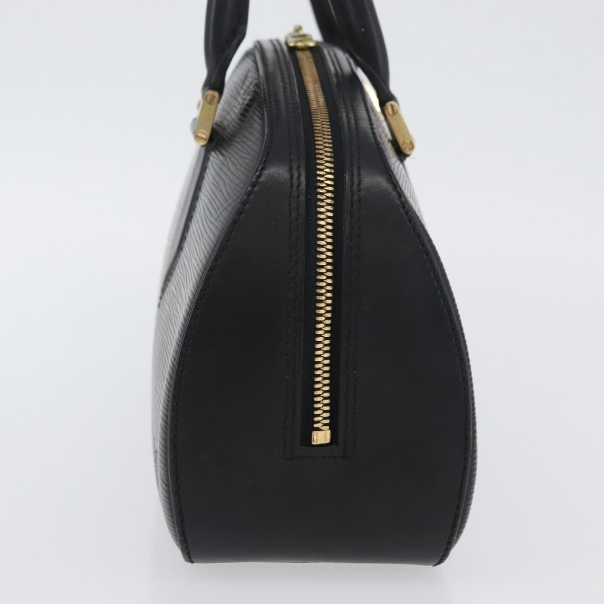 Louis Vuitton LOUIS VUITTON Epi jasmine Hand Bag Black M52852 LV Authentic AMZ065