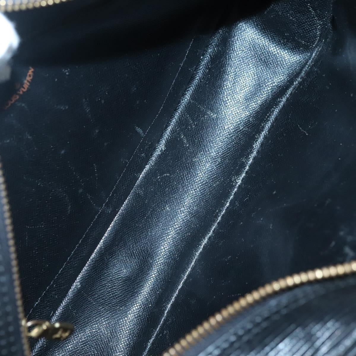 Louis Vuitton LOUIS VUITTON Epi Trocadero 27 Shoulder Bag Black M52312 LV Authentic 136635