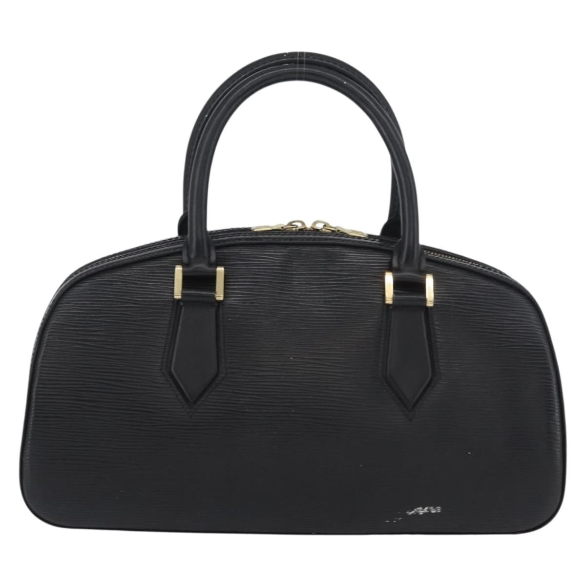 Louis Vuitton LOUIS VUITTON Epi jasmine Hand Bag Black M52852 LV Authentic AMZ065