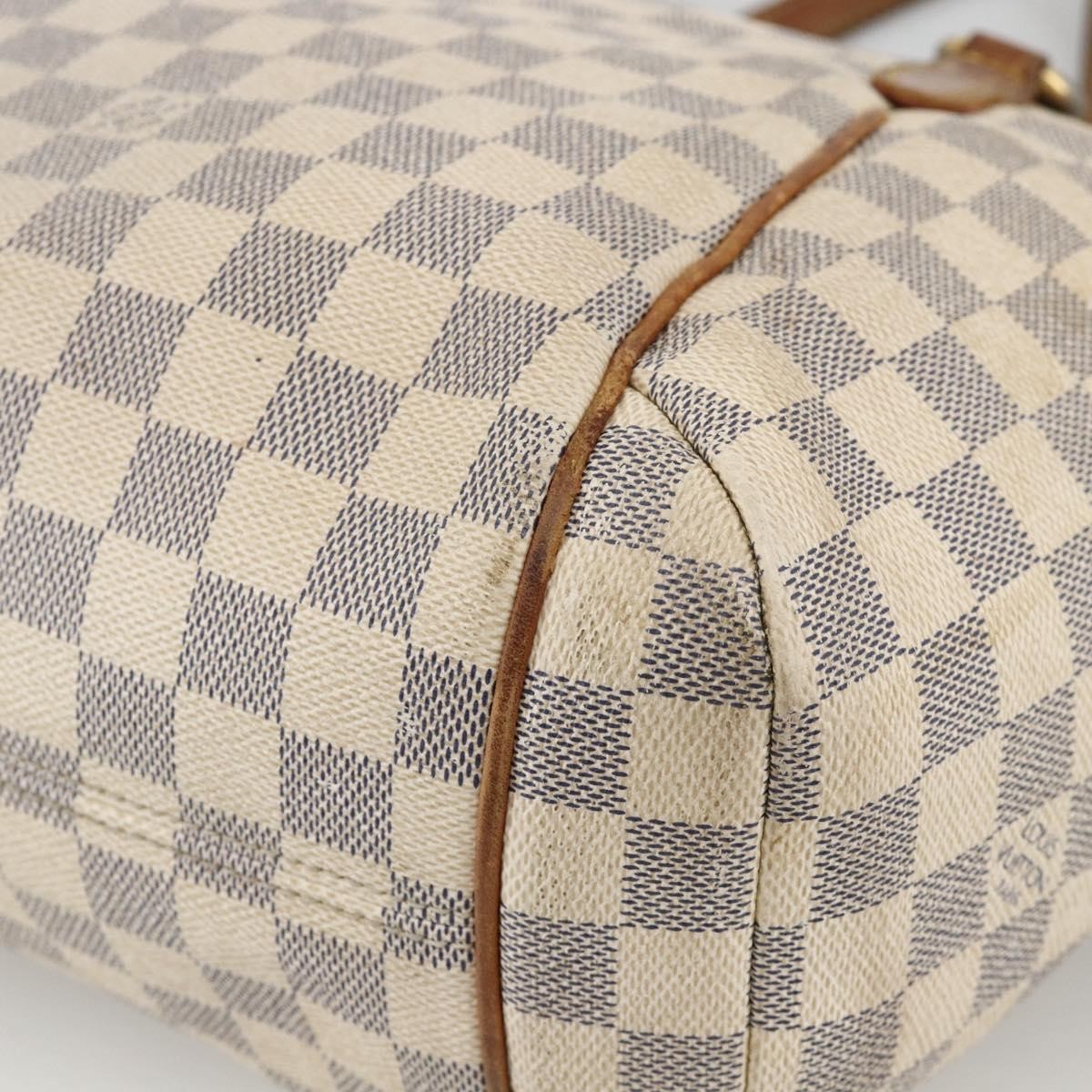 Louis Vuitton LOUIS VUITTON Damier Azur Totally PM Tote Bag N41280 LV Authentic BA11922