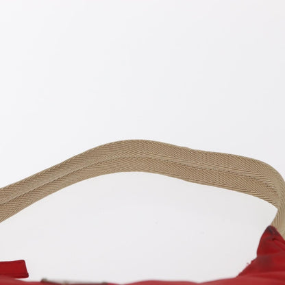 Prada PRADA Hand Bag Nylon Red Authentic 153880