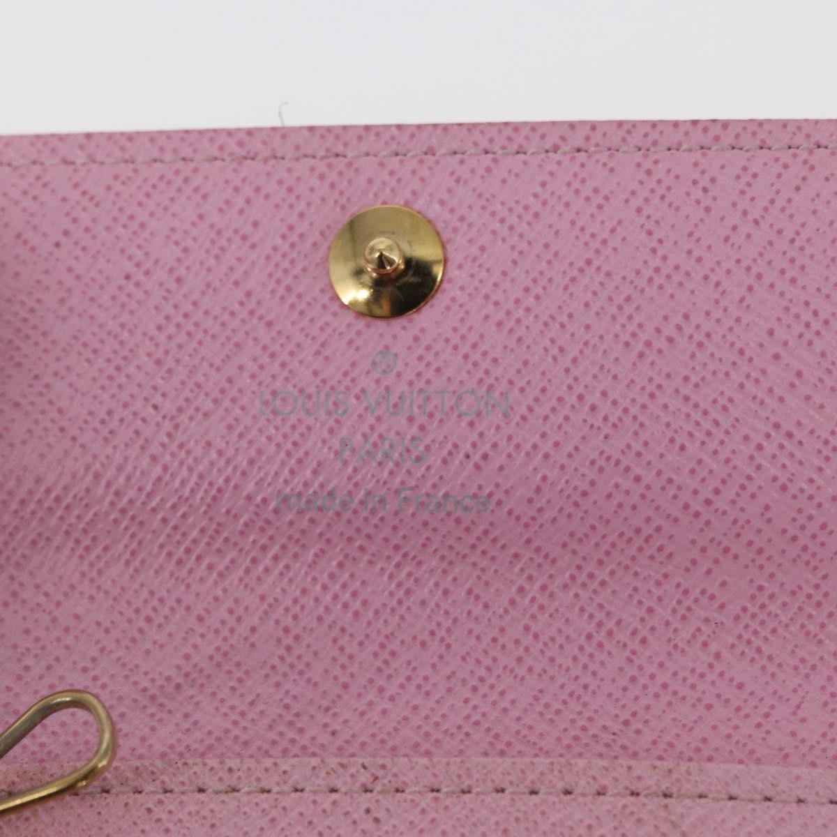 Louis Vuitton LOUIS VUITTON Monogram Multicolor Multicles 4 Key Case White M93731 Authentic 153417 Bag