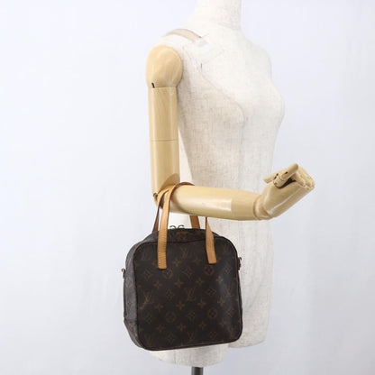 Louis Vuitton LOUIS VUITTON Monogram Spontini Hand Bag M47500 LV Authentic 165090