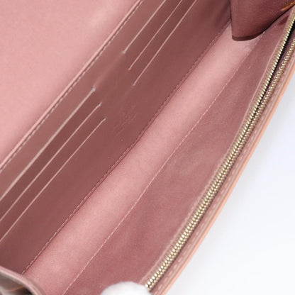 Louis Vuitton LOUIS VUITTON Vernis Rossmore MM Shoulder Bag Rose Velours M91589 LV Authentic 127784