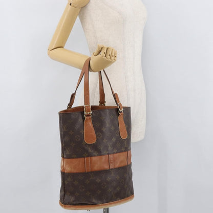 Louis Vuitton LOUIS VUITTON Monogram Bucket GM Shoulder Bag T42236 LV Authentic 160660