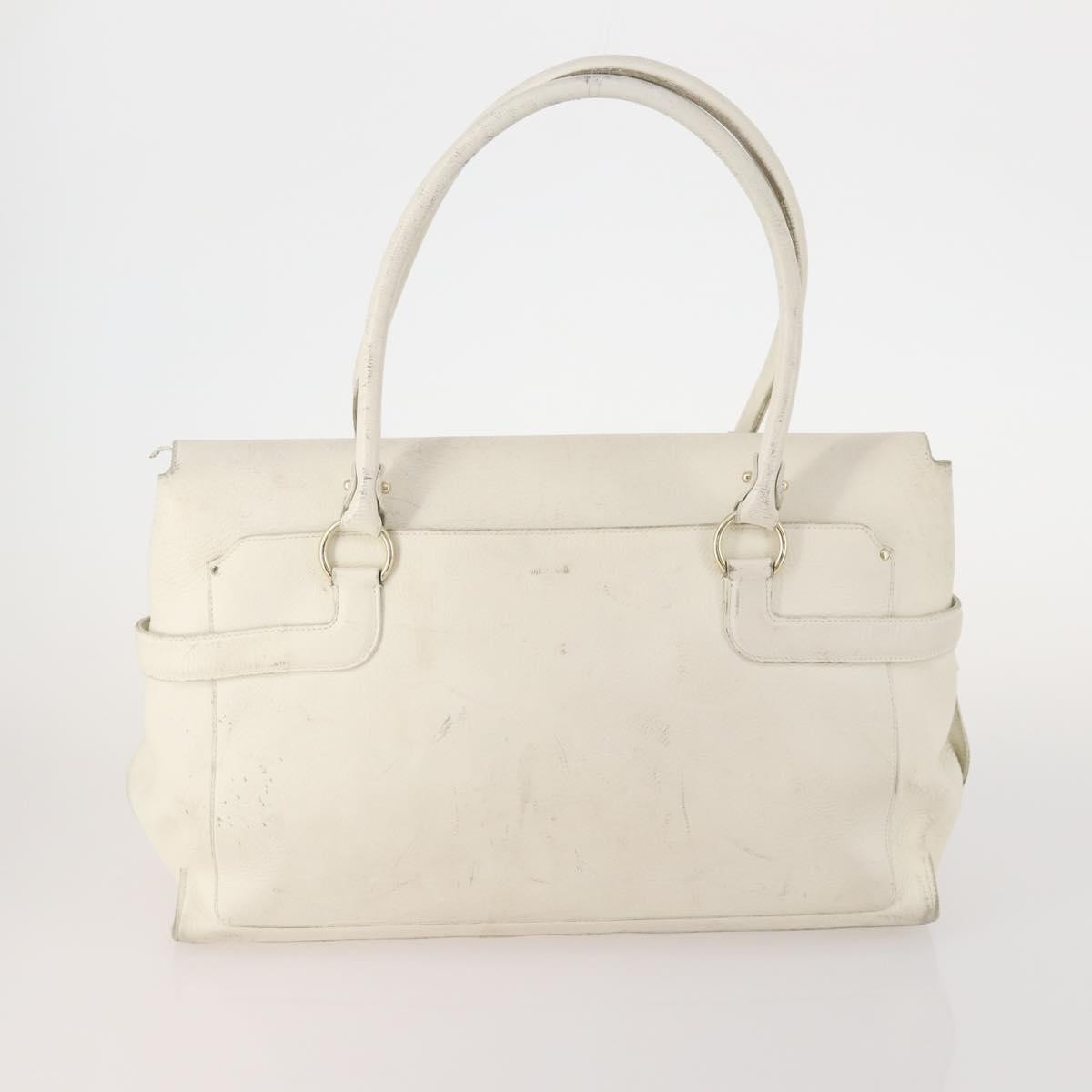 Salvatore Ferragamo Salvatore Ferragamo Hand Bag Patent leather 3 Set White Black Navy Authentic 162600