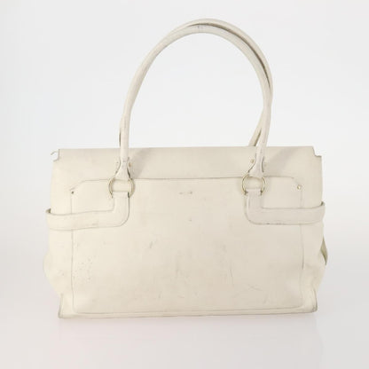 Salvatore Ferragamo Salvatore Ferragamo Hand Bag Patent leather 3 Set White Black Navy Authentic 162600
