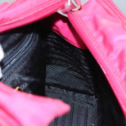 Prada PRADA Hand Bag Nylon Pink Authentic 109805