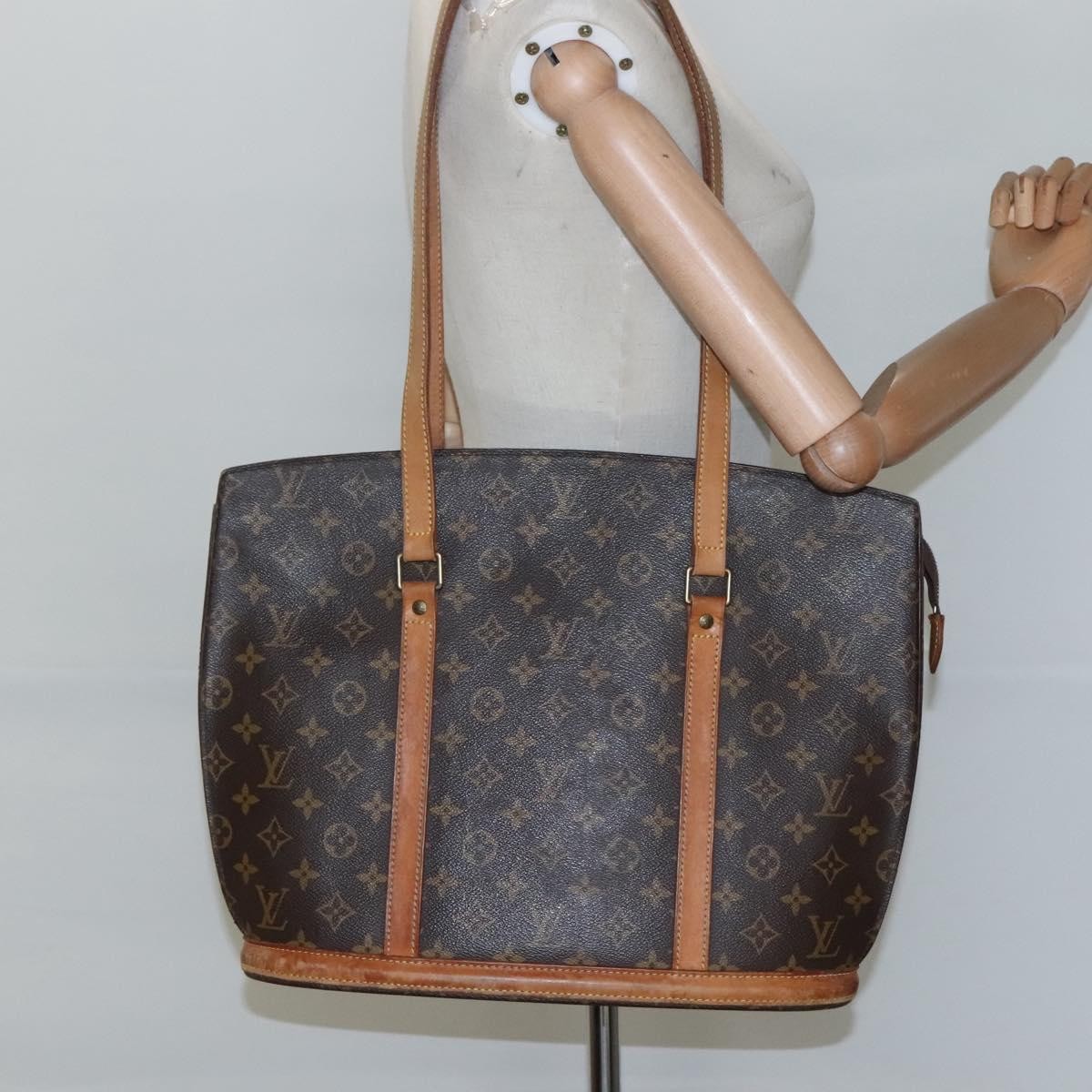 Louis Vuitton LOUIS VUITTON Monogram Babylone Tote Bag M51102 LV Authentic MX218