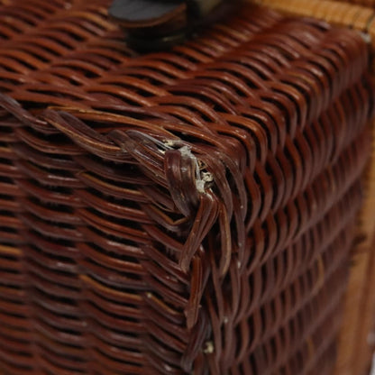 Givenchy GIVENCHY Hand Bag Raffia Brown Authentic BD1504