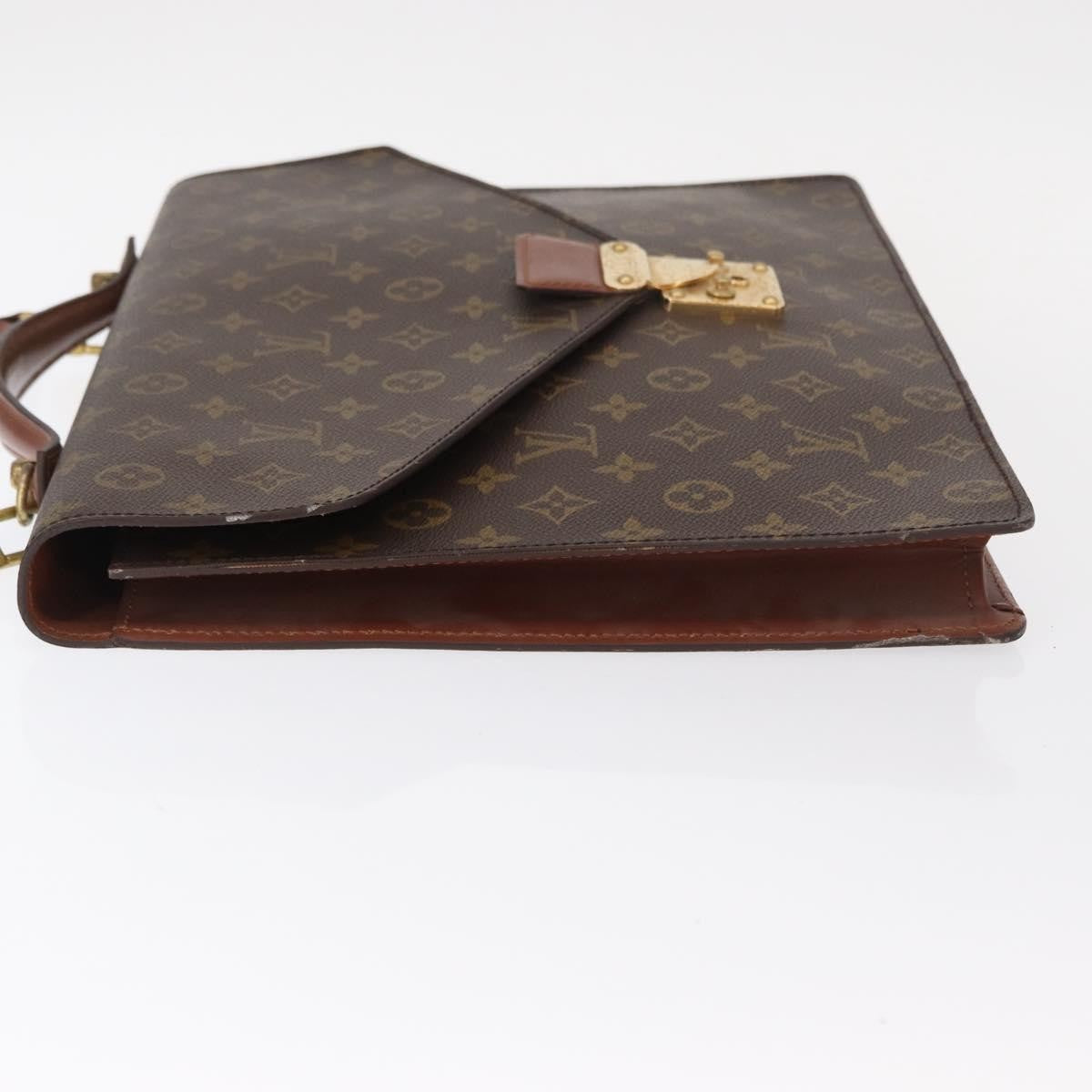Louis Vuitton LOUIS VUITTON Monogram Porte Documents Bandouliere Bag M53338 LV Authentic 150924