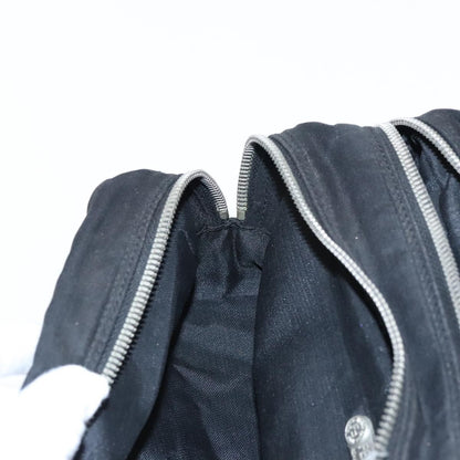 Fendi FENDI Hand Bag Cotton Nylon Black Silver Authentic ti2136