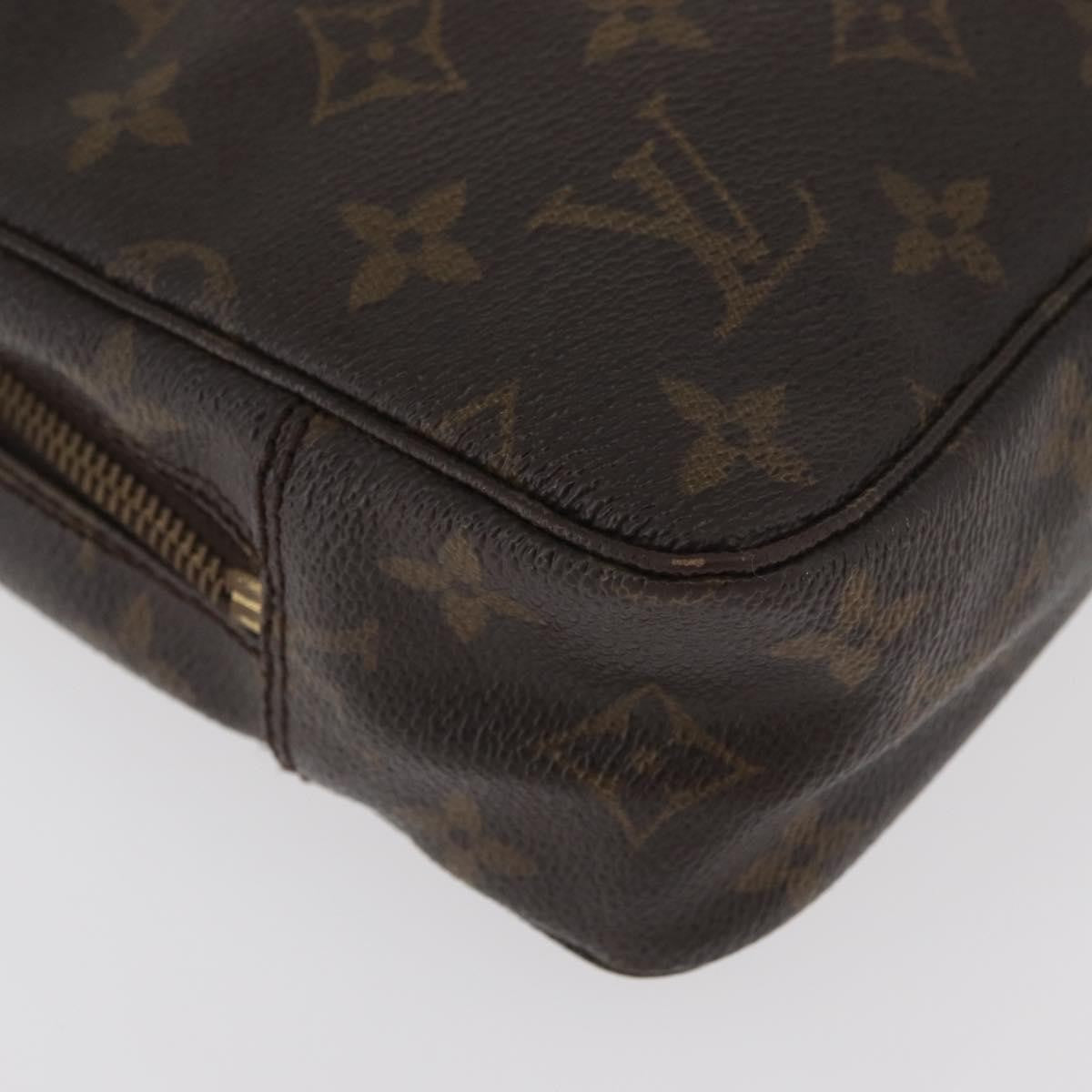 Louis Vuitton LOUIS VUITTON Monogram Trousse Toilette 23 Clutch Bag M47524 LV Authentic 182321