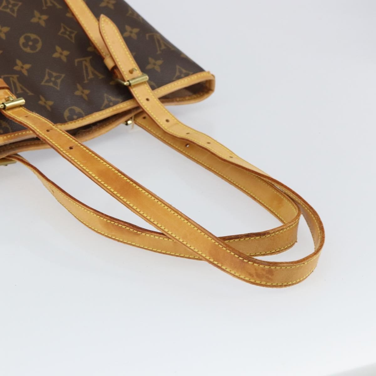 Louis Vuitton LOUIS VUITTON Monogram Bucket GM Shoulder Bag M42236 LV Authentic 156566
