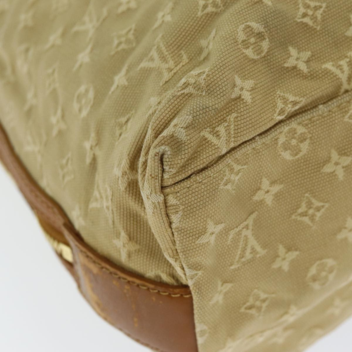 Louis Vuitton LOUIS VUITTON Monogram Mini Kabamari Kate Tote Bag Beige M92492 LV Authentic 73754