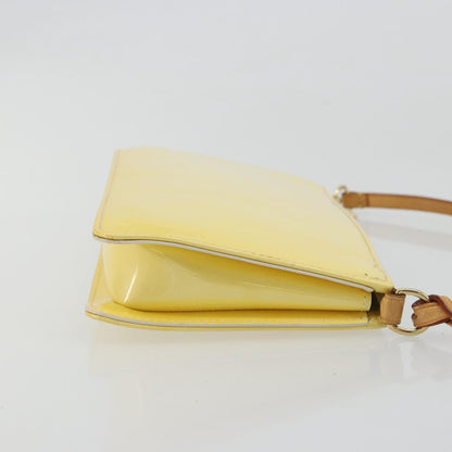 Louis Vuitton LOUIS VUITTON Monogram Vernis Lexington Pouch Beige M91010 LV Authentic mr2421 Bag
