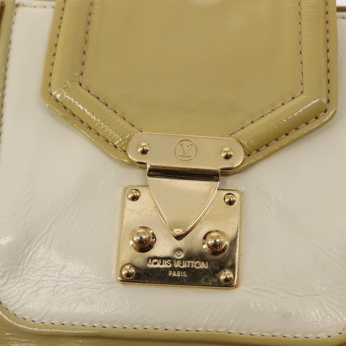 Louis Vuitton LOUIS VUITTON Cruise line Sac Bicolor Hand Bag Enamel Yellow M92547 Authentic bs29940