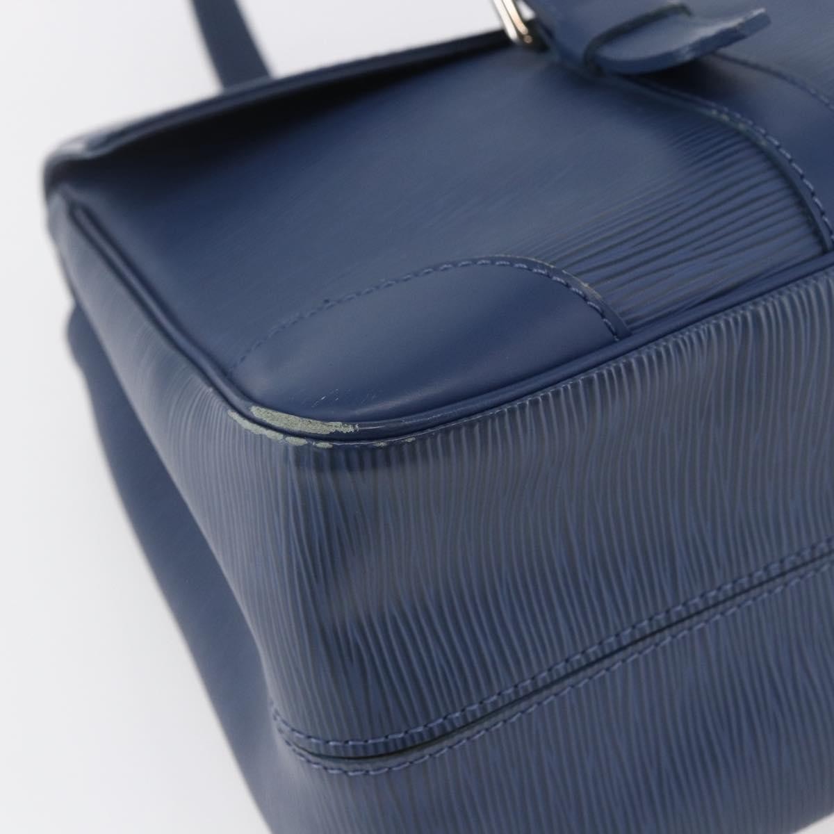 Louis Vuitton LOUIS VUITTON Epi Segur MM Hand Bag Myrtille M5886G LV Authentic 145467
