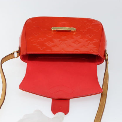 Louis Vuitton LOUIS VUITTON Vernis Bell FlowerGM Bag Rouge Grunadine M91728 LV Authentic 154321V