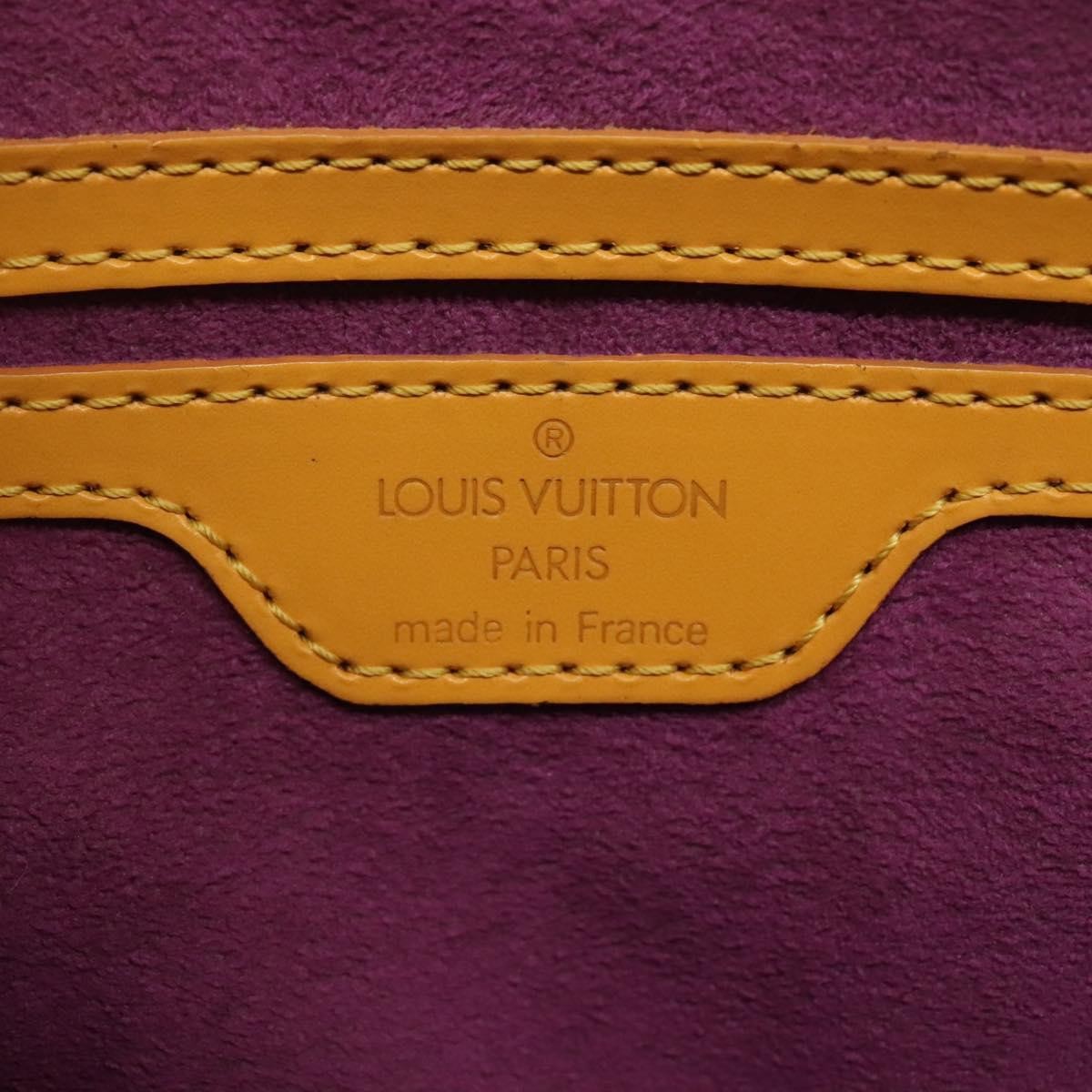 Louis Vuitton LOUIS VUITTON Epi Saint Jacques Poignees Long Bag Yellow M52339 LV Authentic BA2562