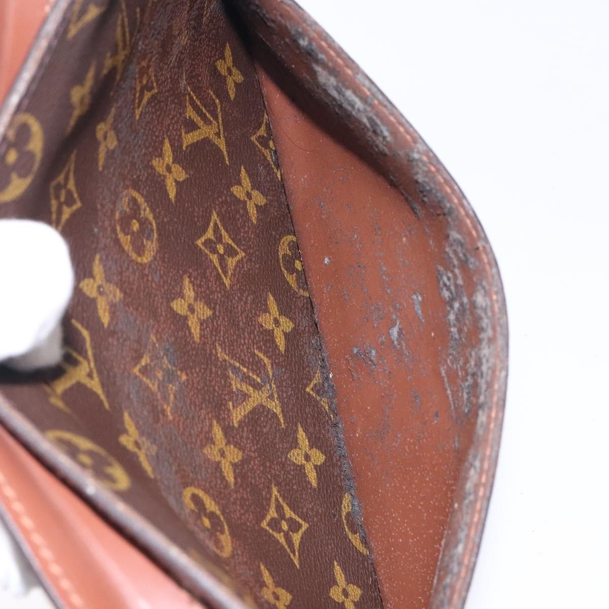 Louis Vuitton LOUIS VUITTON Monogram Pochette Homme Clutch Bag M51795 LV Authentic 133107