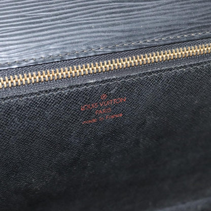 Louis Vuitton LOUIS VUITTON Epi Serie Dragonne Clutch Bag Black Noir M52612 LV Authentic bs35123