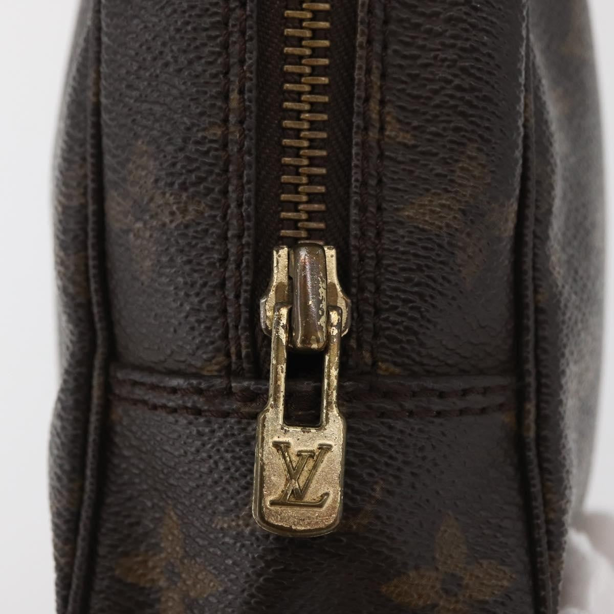 Louis Vuitton LOUIS VUITTON Monogram Trousse Toilette 23 Clutch Bag M47524 LV Authentic 182321