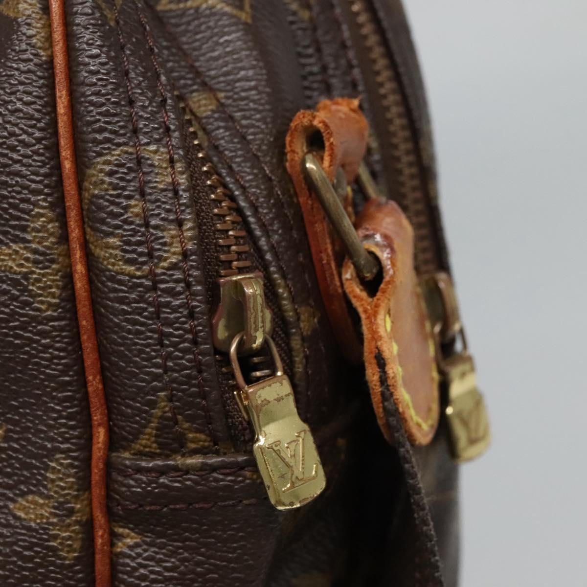 Louis Vuitton LOUIS VUITTON Monogram Reporter PM Shoulder Bag M45254 LV Authentic bs22169