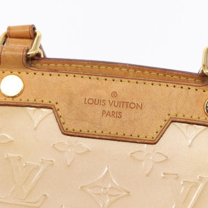 Louis Vuitton LOUIS VUITTON Monogram Vernis Blair MM Hand Bag Rose Velur M91588 Authentic BA10196