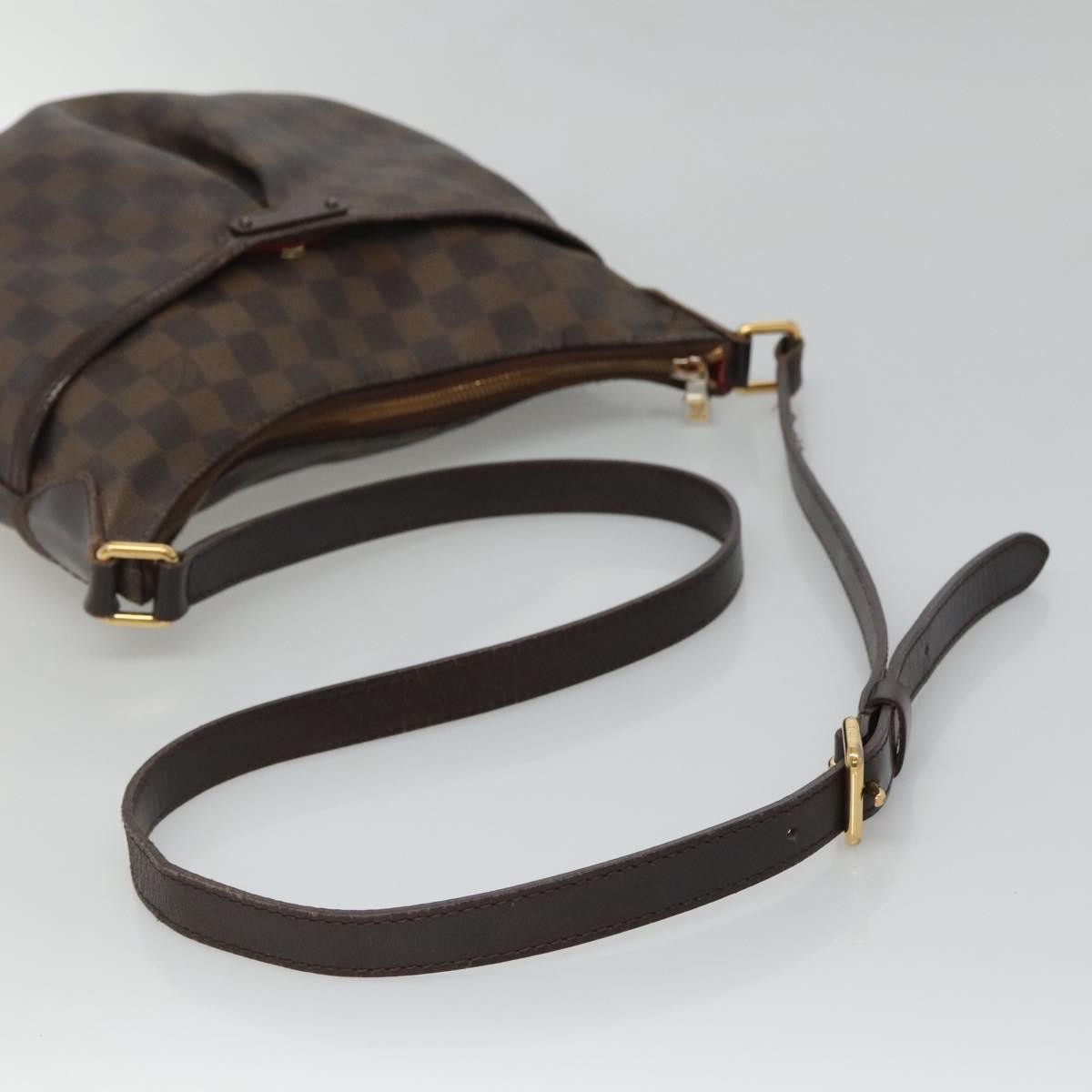 Louis Vuitton LOUIS VUITTON Damier Ebene Bloomsbury PM Shoulder Bag N42251 LV Authentic BD248