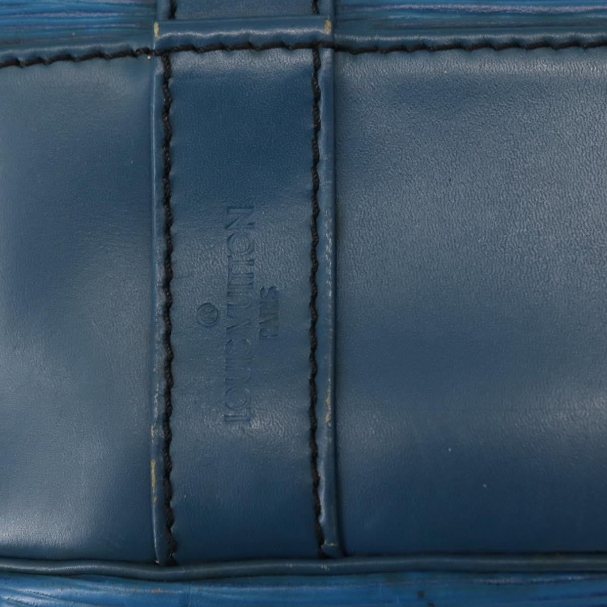 Louis Vuitton LOUIS VUITTON Epi Randonnee GM Shoulder Bag Blue M43085 LV Authentic 148058