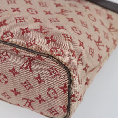 Louis Vuitton LOUIS VUITTON Monogram Mini Lucille PM Hand Bag Red M92678 LV Authentic BA9329