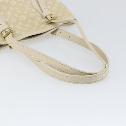 Louis Vuitton LOUIS VUITTON Monogram Mini Lin Bucket PM Shoulder Bag Dunne M95316 Authentic 153514